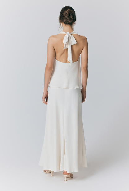 Adrianna Crepe Maxi Skirt