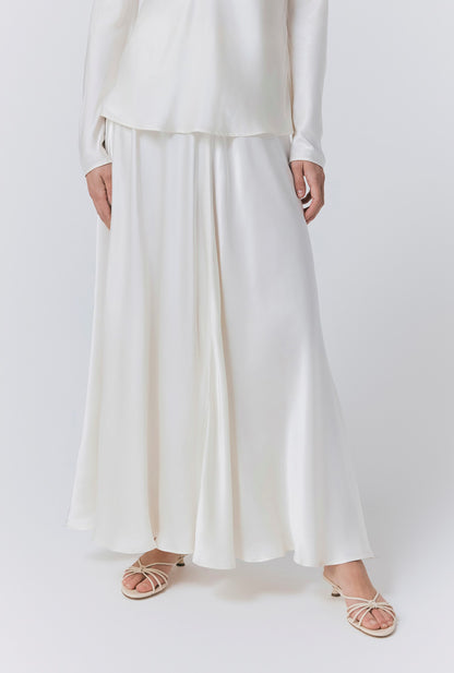 Colette Satin Maxi Skirt