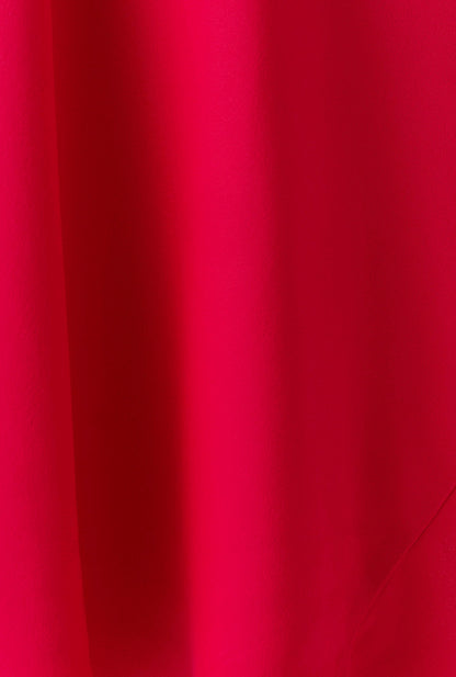 Dahlia Picot Trim Satin Midi Skirt