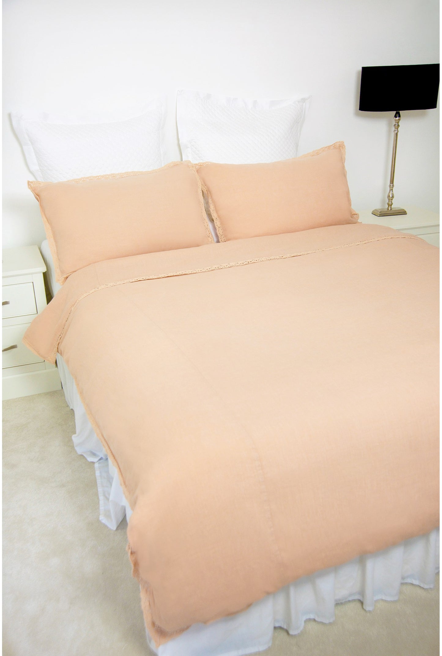 Louise Duvet Set Pink Sand