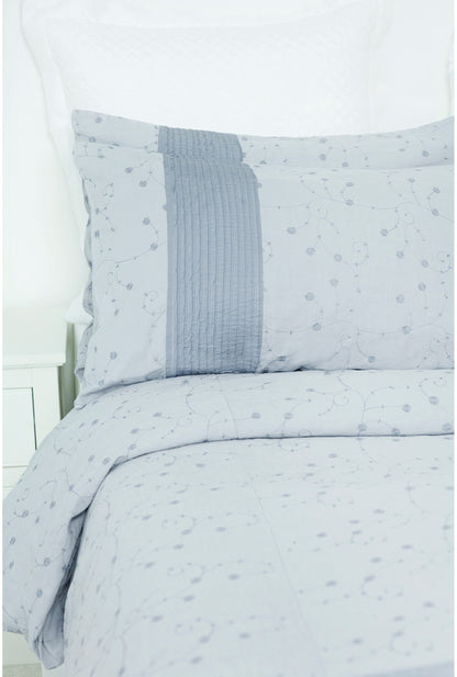 Anna Duvet Set Silver