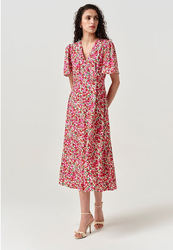 Jess Floral V-Neck Dress