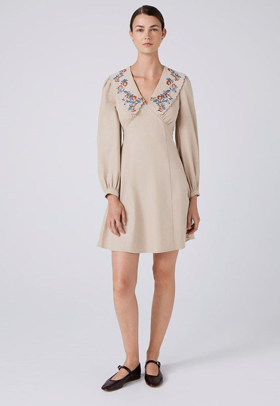 Blakely Embroidered Short Dress
