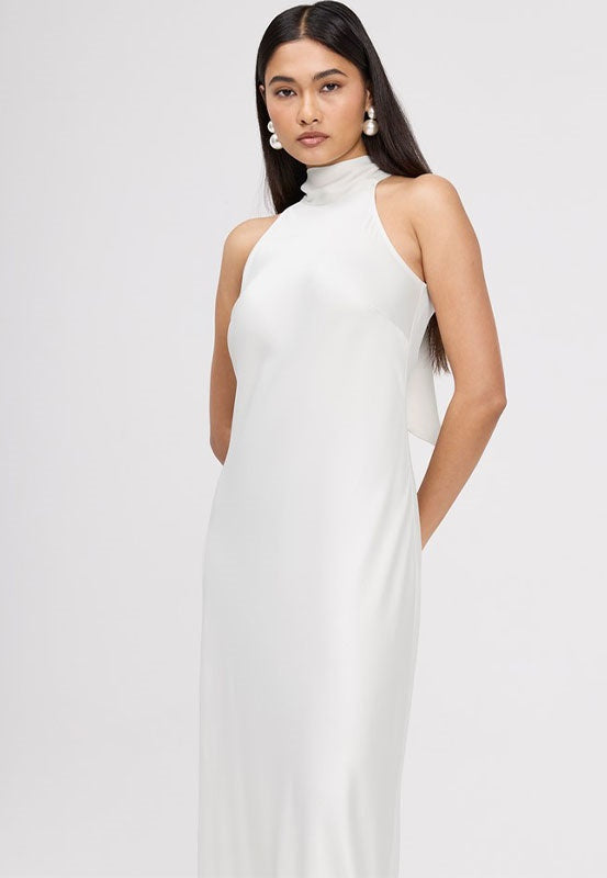 Angelica High Neck Maxi Dress